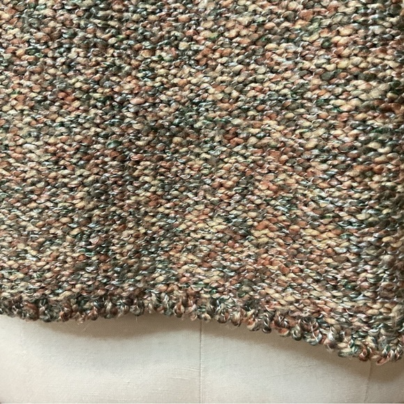 Oona Marled Hand Knit Turtleneck Jumper Sweater Made in New England Medium - Picture 9 of 12